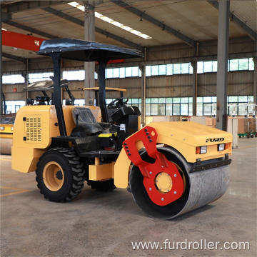 3ton diesel engine roller compactor asphalt ride on vibratory road roller FYL-D203